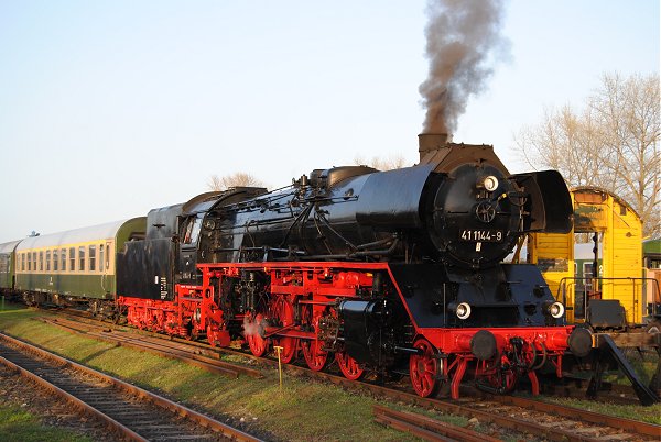 41 1144 im Bw-Weimar, ©Steffen Klosek